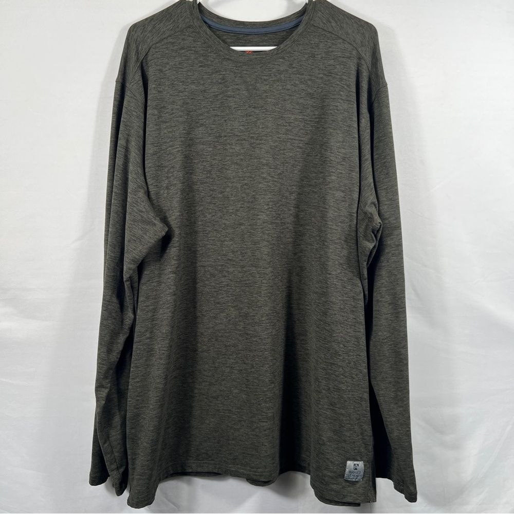 Rugged Elements Men's Gray Long Sleeve Shirt 0653